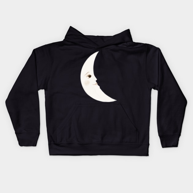 La Luna Kids Hoodie by Jacqueline Hurd